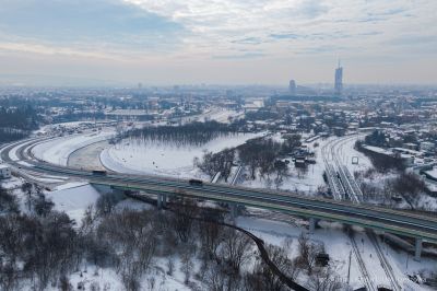 zdjęcie z oficjalnego otwarcia Wisłokostrady w Rzeszowie, fot. Adam Lampart, Urząd Miasta Rzeszowa