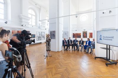 zdjęcie z konferencji prasowej "Osobowość Rzeszowa", fot. Grzegorz Bukała, Urząd Miasta Rzeszowa