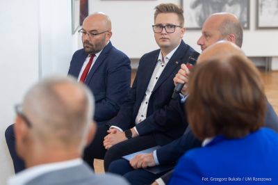 zdjęcie z konferencji prasowej "Osobowość Rzeszowa", fot. Grzegorz Bukała, Urząd Miasta Rzeszowa