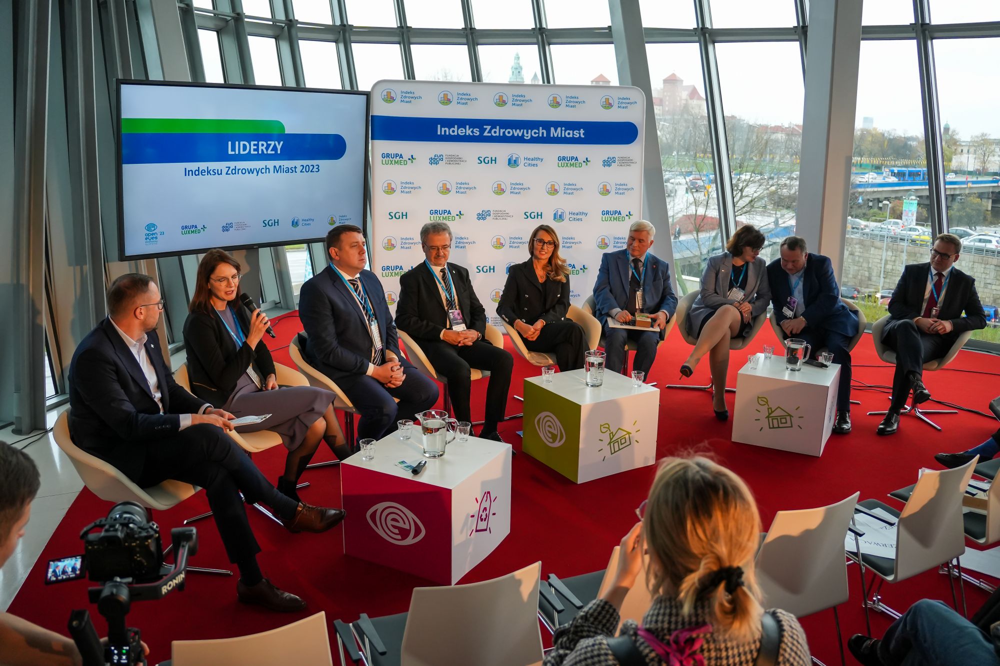 zdjęcie z rankingu przygotowanego przez Grupę LUX MED, Szkołę Główną Handlową w Warszawie oraz Open Eyes Economy Summit pod nazwą Indeks Zdrowych Miast, fot. Maciej Mikołajewski