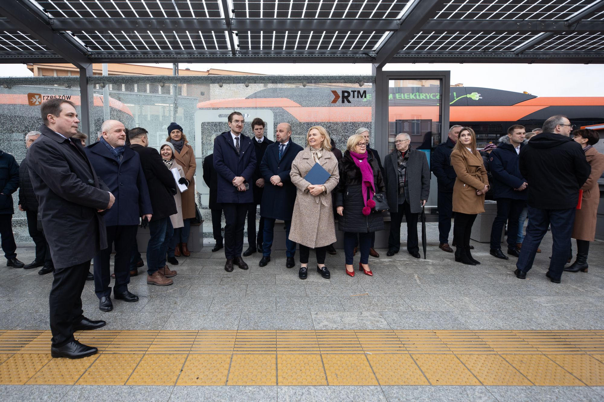 zdjęcie z prezentacji komponentu Rzeszowskiego Centrum Komunikacyjnego w Rzeszowie,fot. Grzegorz Bukała, Urząd Miasta Rzeszowa