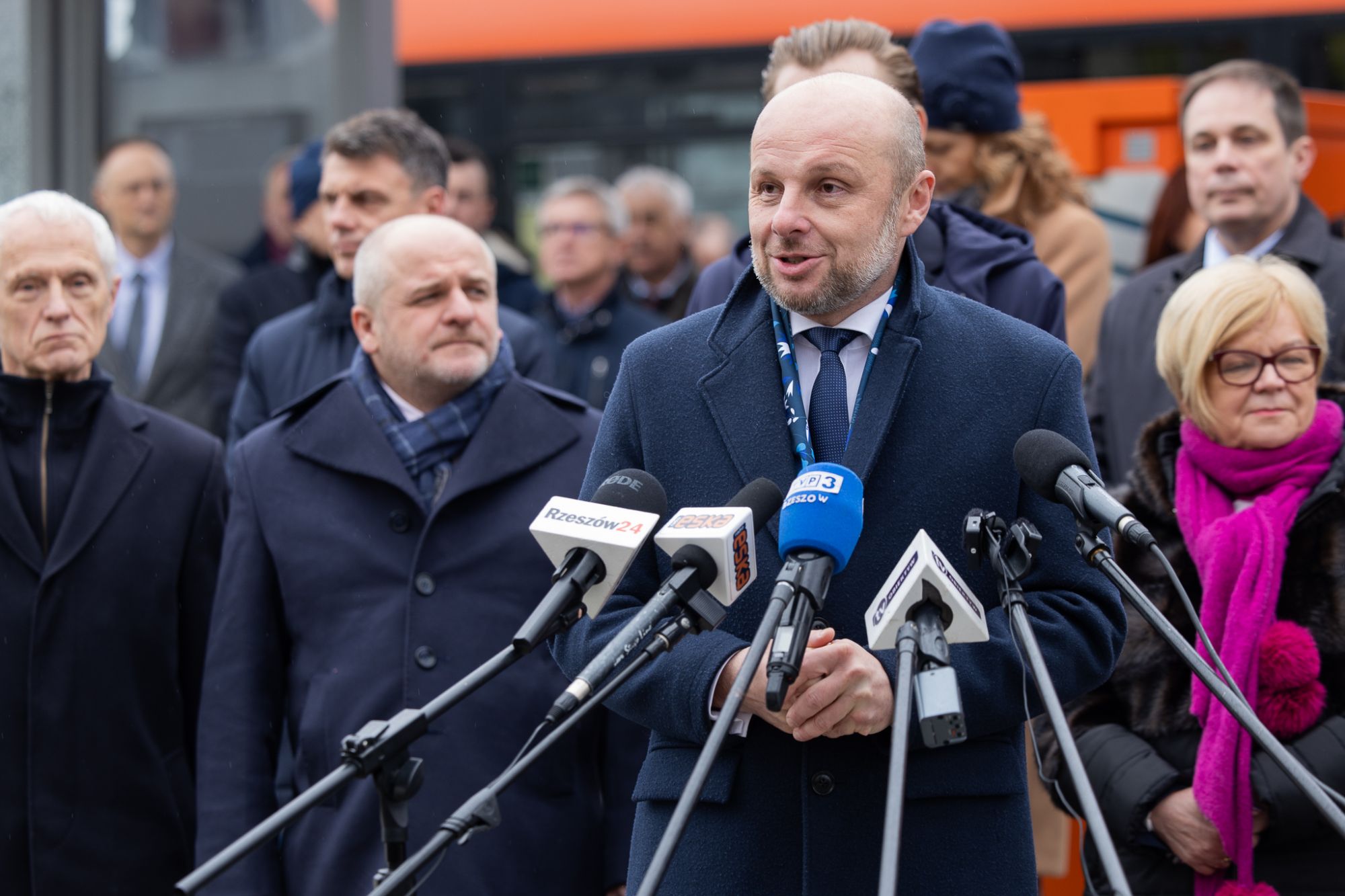 zdjęcie z prezentacji komponentu Rzeszowskiego Centrum Komunikacyjnego w Rzeszowie,fot. Grzegorz Bukała, Urząd Miasta Rzeszowa