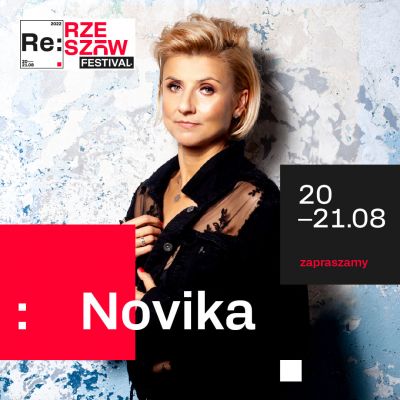 Grafika promocyjna RE: Rzeszów Festival - Novika