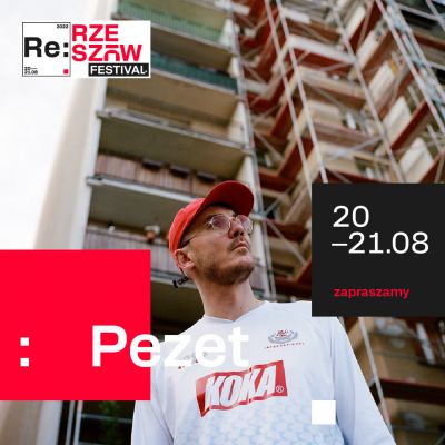 Grafika promocyjna RE: Rzeszów Festival - Pezet