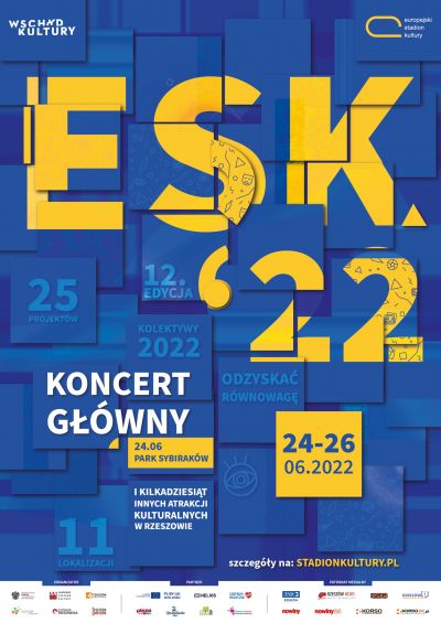 Plakat promujący 12. edycję Europejskiego Stadionu Kultury