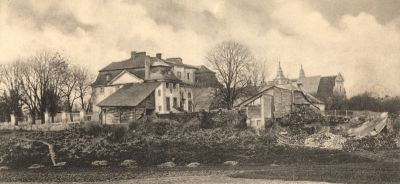 Pocztówka ze zbioru Zbigniewa Tybury z Rzeszowa, przestawiająca widok...