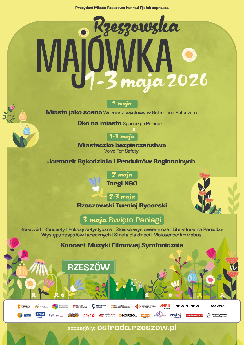 grafika z programem na Majówkę