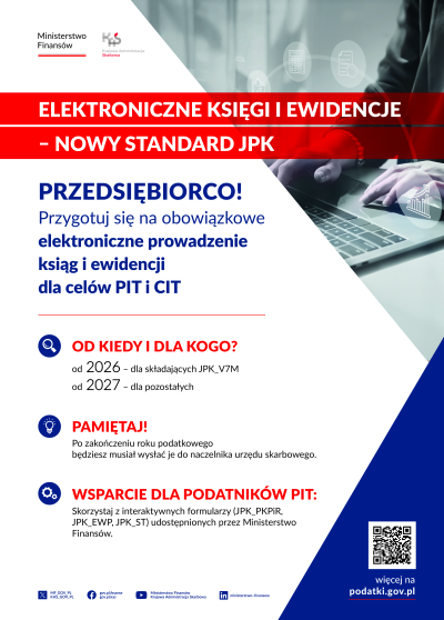 plakat informacyjny