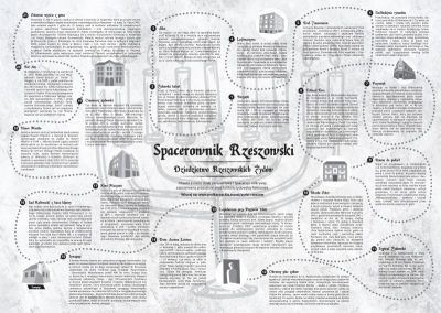 Ulotka Spacerownika Rzeszowskiego