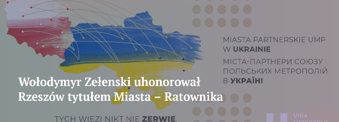 Rzeszów z tytułem Miasta Ratownika