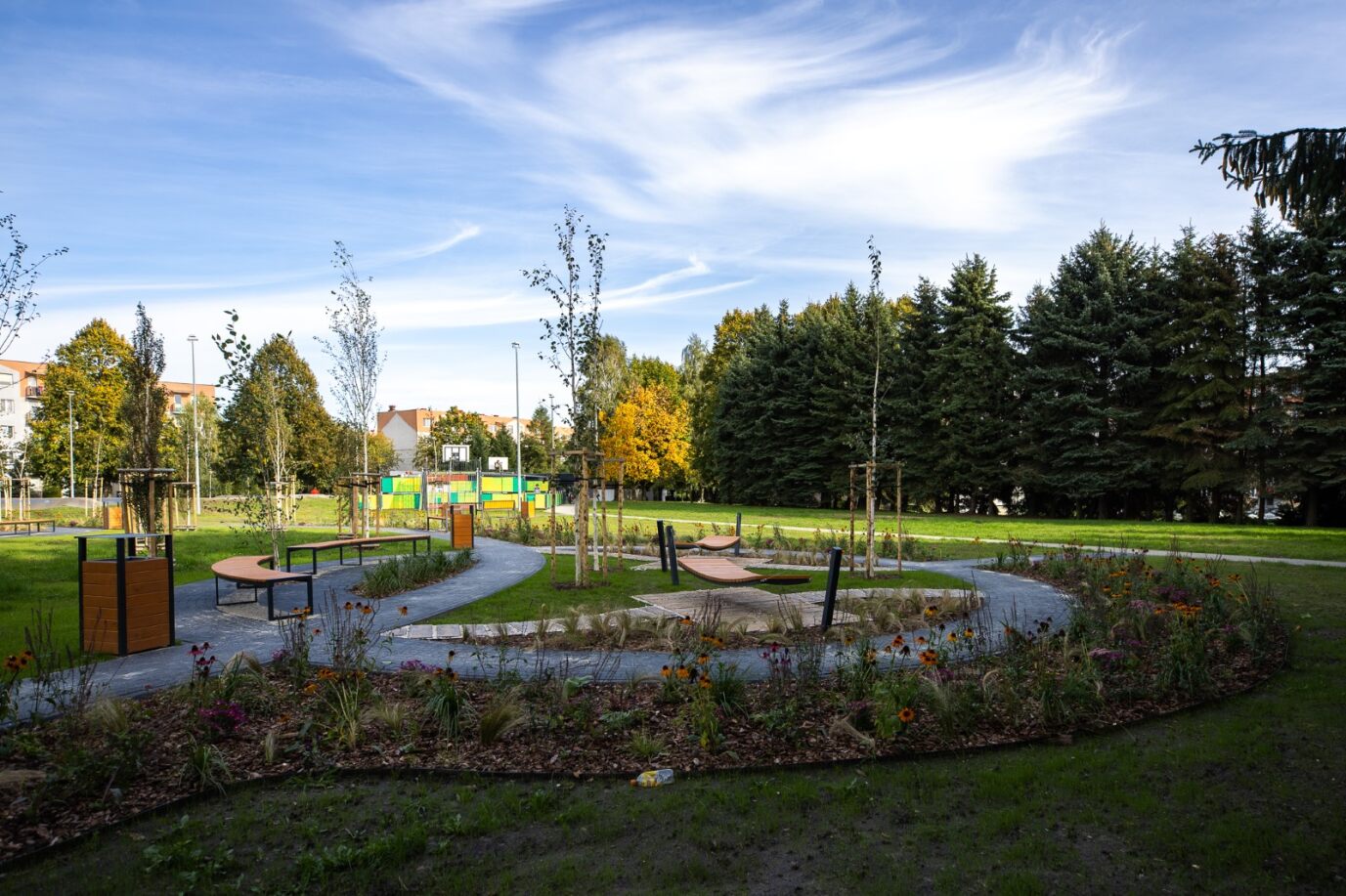 Ogród kieszonkowy na osiedlu Baranówka, fot. Grzegorz Bukała / Urząd Miasta Rzeszowa