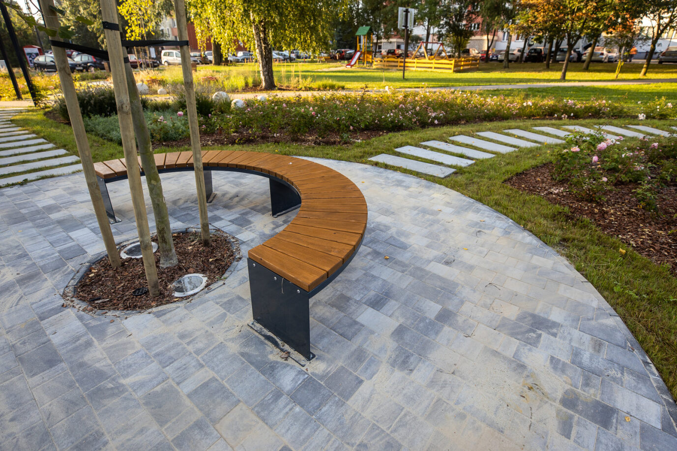 Ogród kieszonkowy przy ul. Sportowej, fot. Grzegorz Bukała / Urząd Miasta Rzeszowa